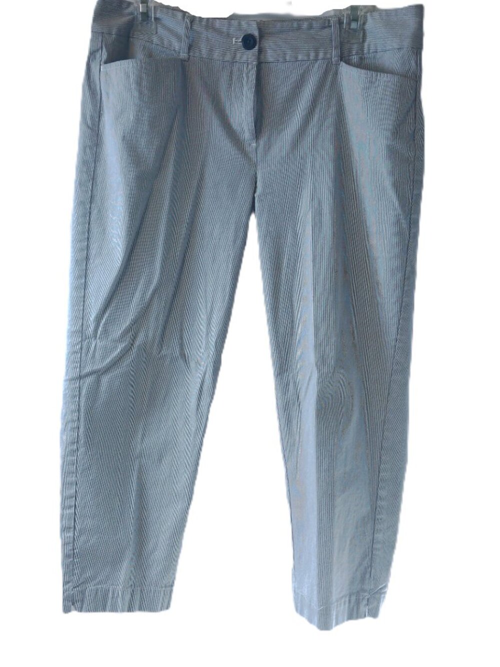 LOFT "Original Crop" Striped Pants